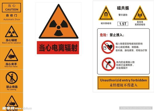 放射科標識設計圖